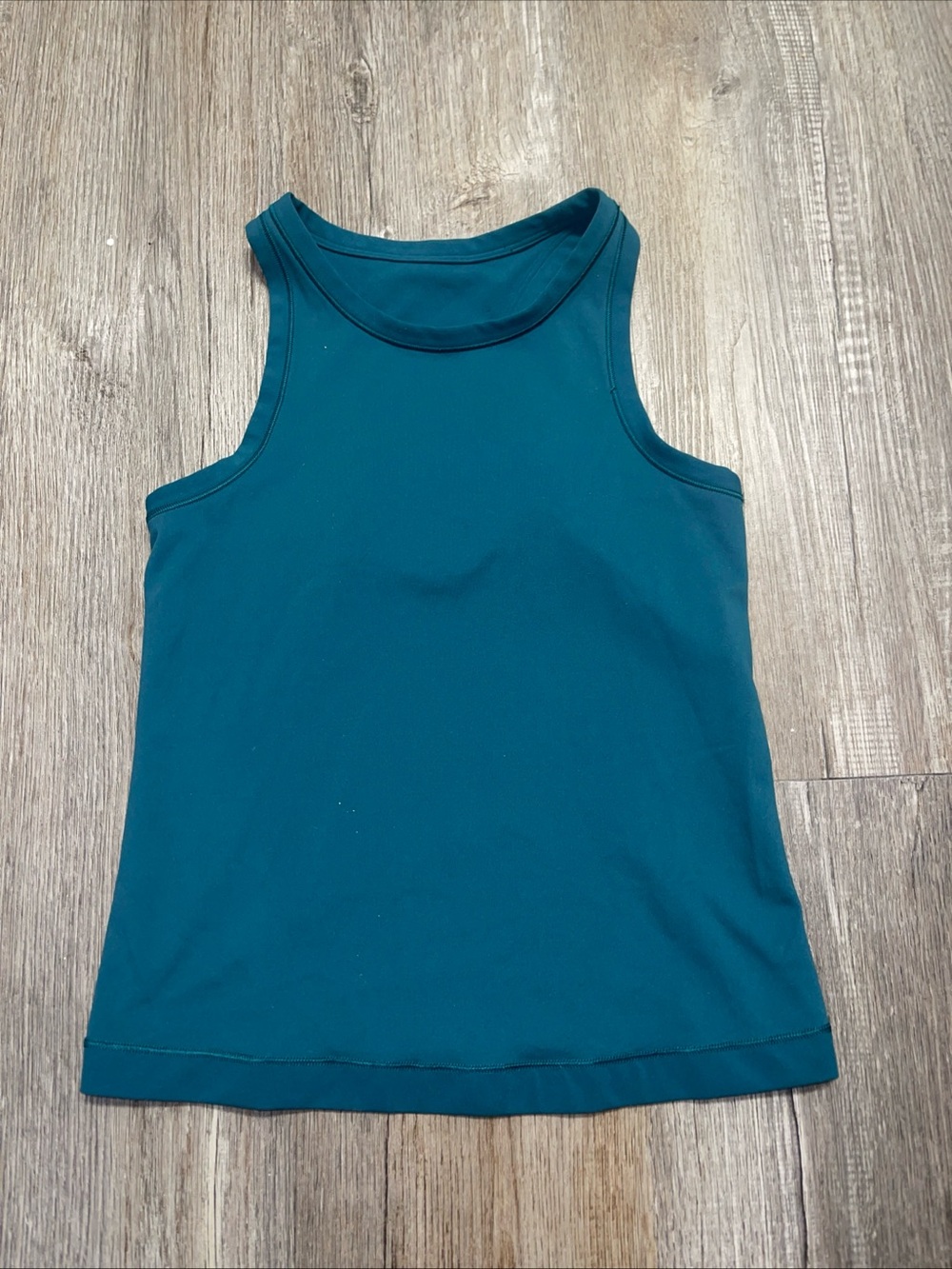 Lululemon Align Waist Length Racerback Tank Top Green Size 4